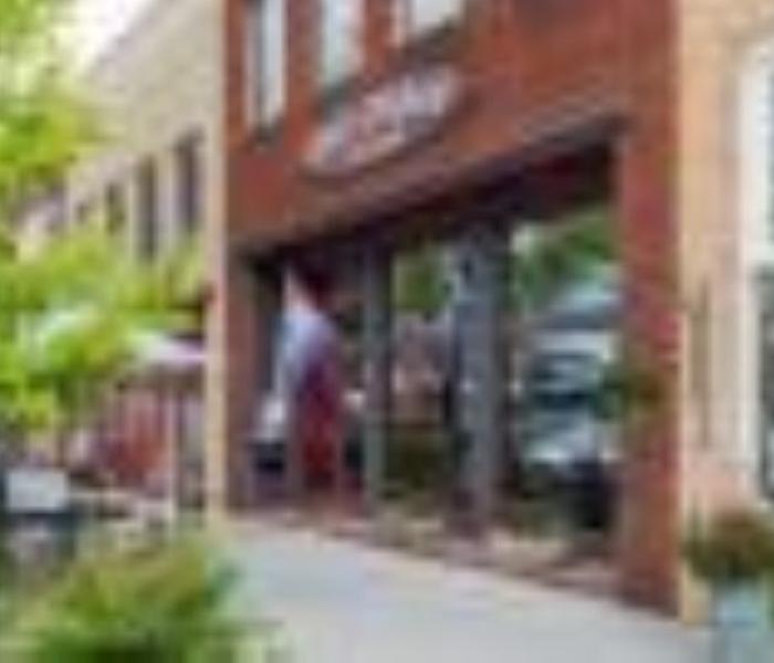 Old store front view