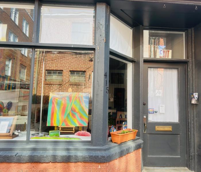 Store front 415 N. Wall Street