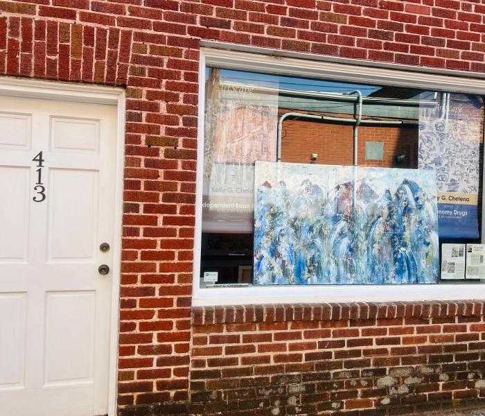 Store front for Wall Street 413