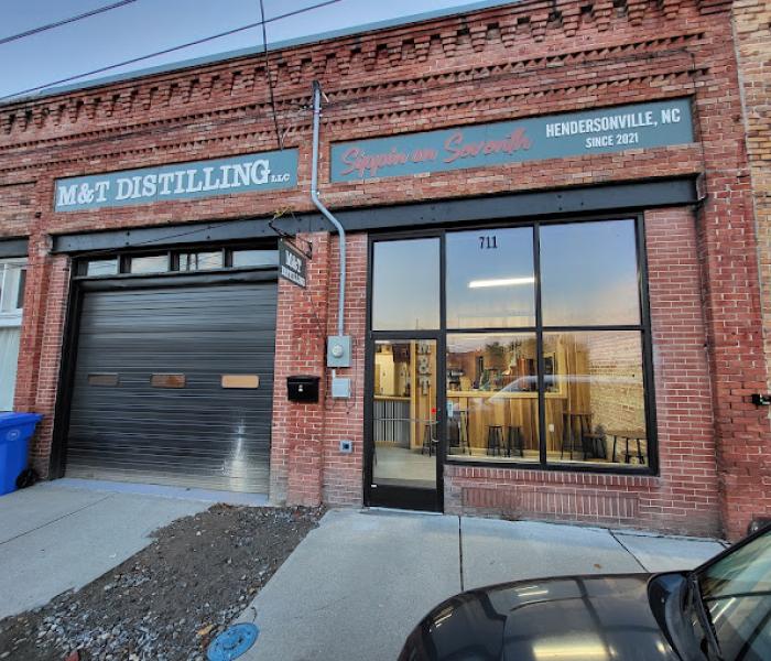 M&T Distilling storefront