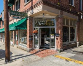 Framing Arts' front door