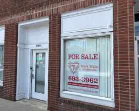 Store front for 201 N. Main Street