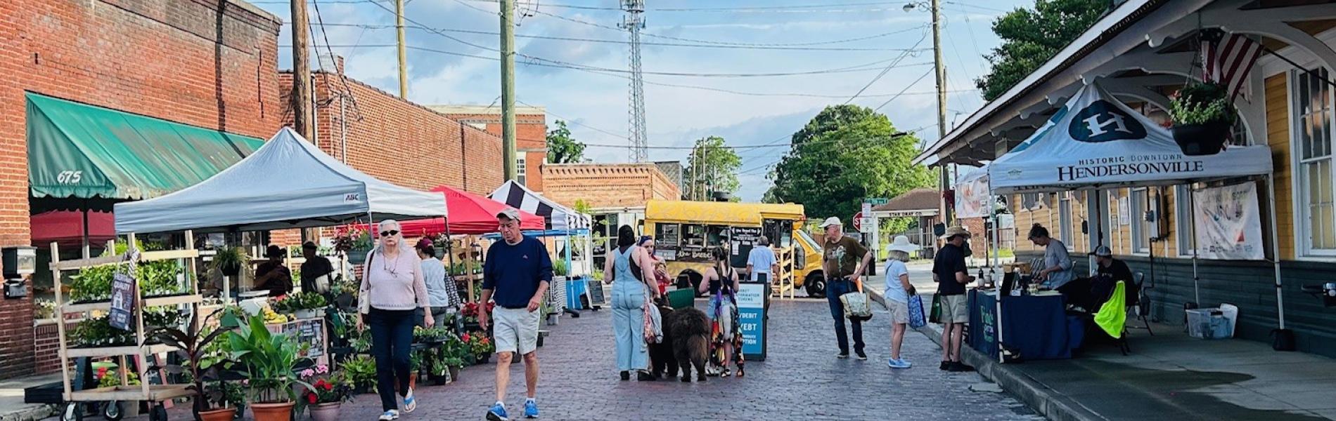 Farmer's Market at the Historic Train Depot
