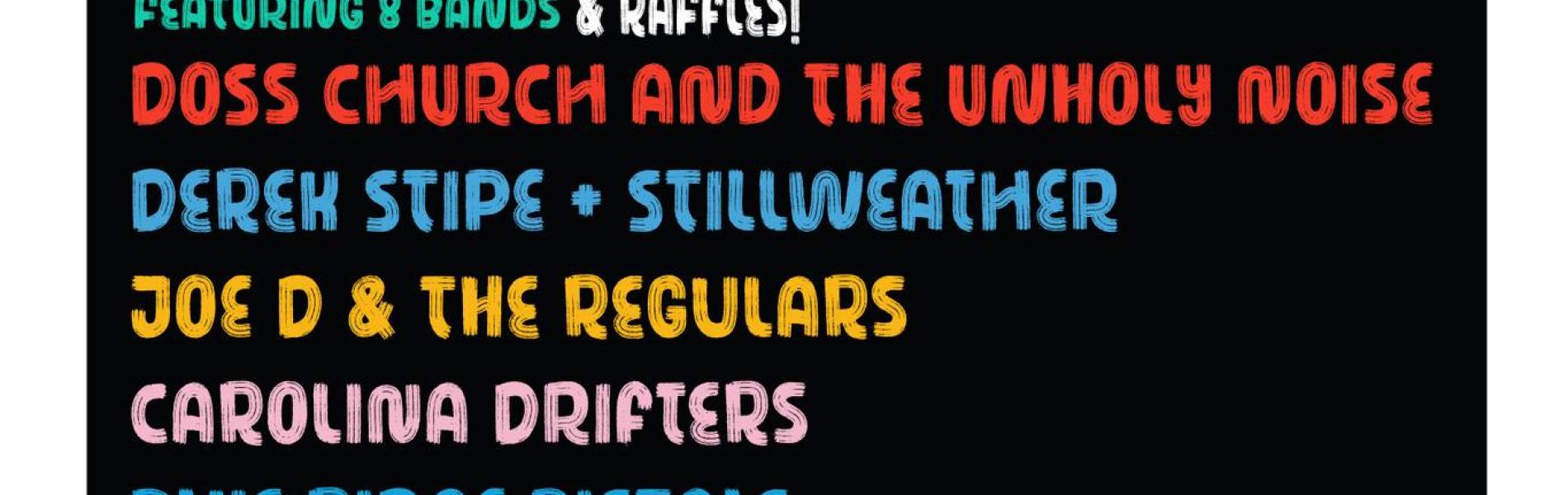 flyer for winter sound music festival