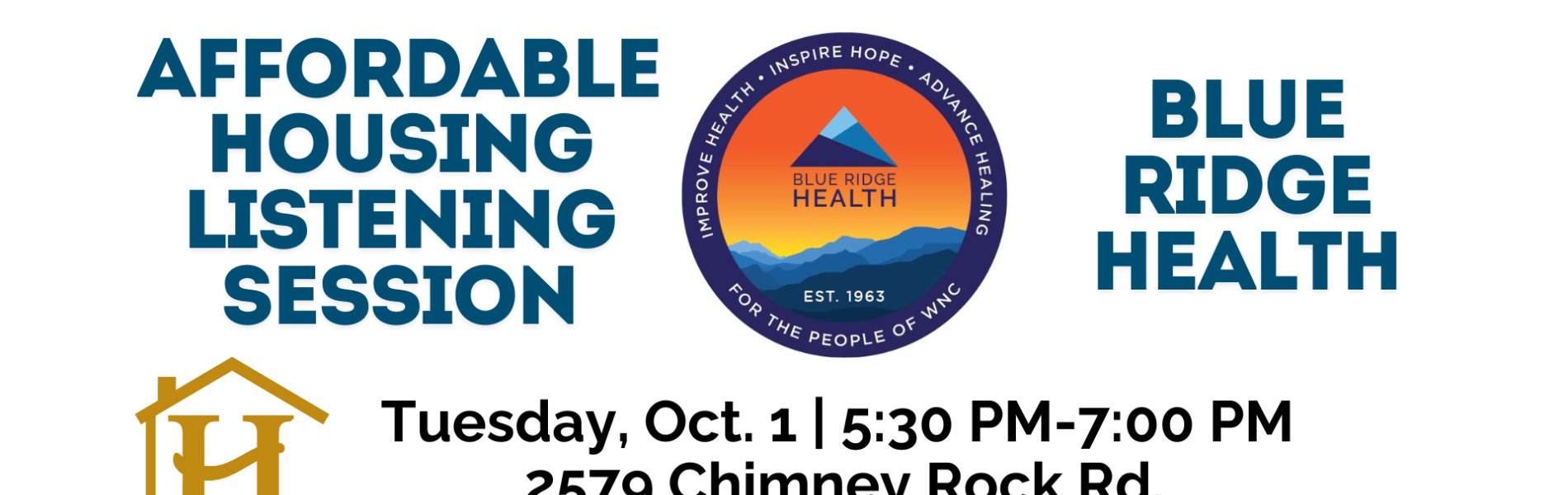 Canceled Affordable Housing Listening Session Blue Ridge Health