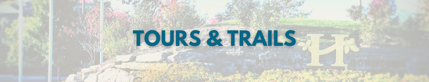 downtown tours and trails header image