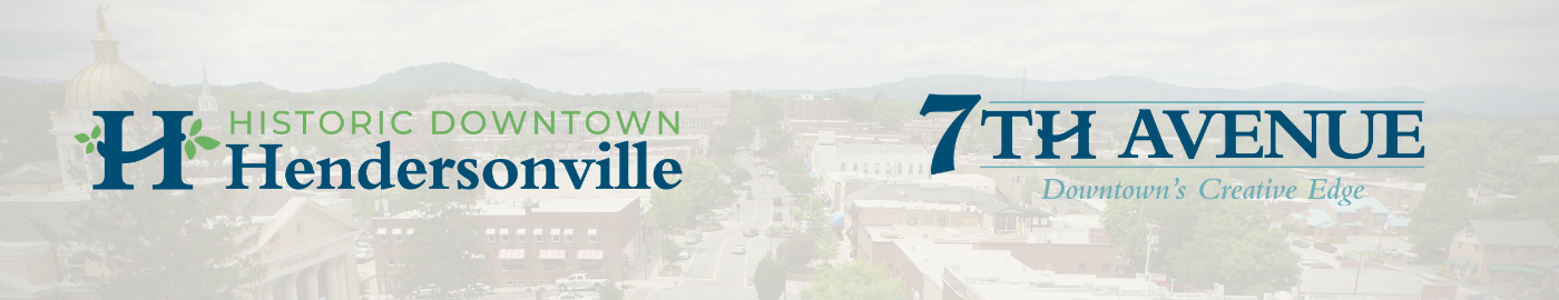 website header with downtown logos