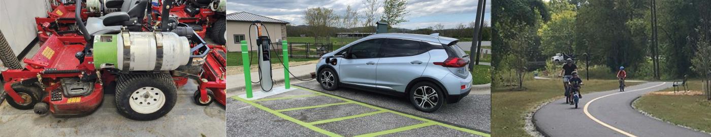 Sustainable Transportation banner in Hendersonville