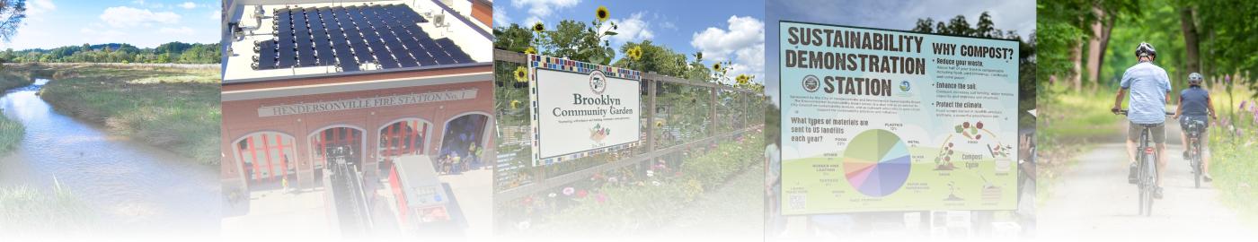 Sustainability website banner