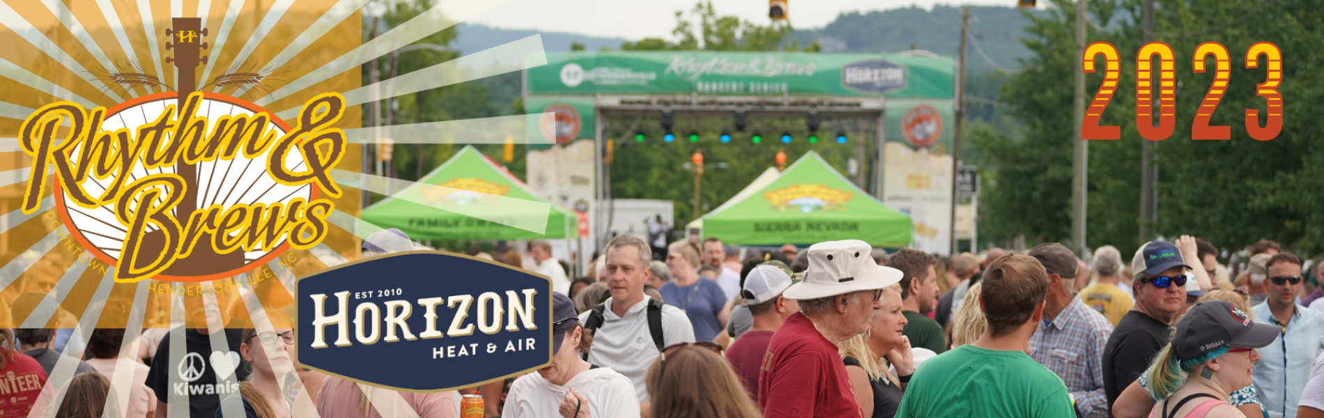 image of rhythm and brews and tents