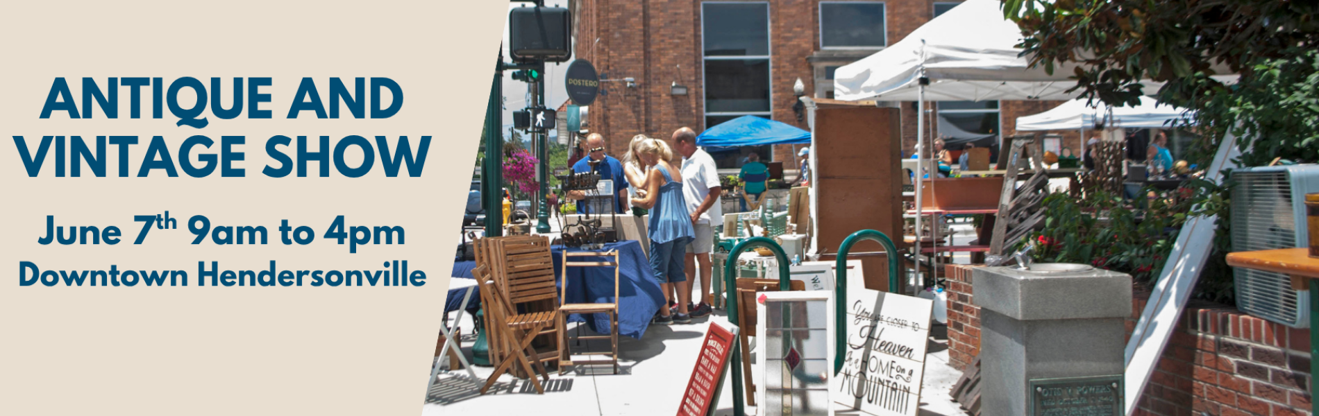 Home Page slider for Antique and Vintage Show 