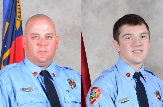 2 firefighters