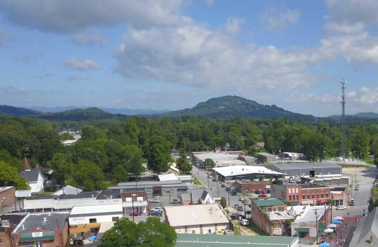 7th Avenue aerial view