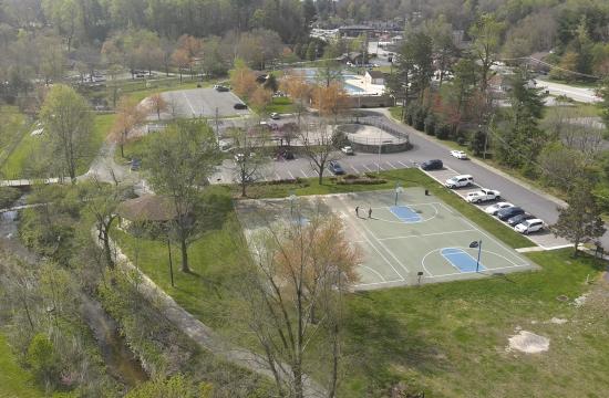 Patton Park aerial photo