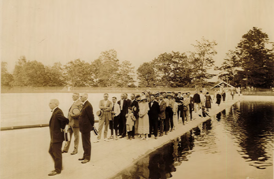 Celebration of water system in 1923