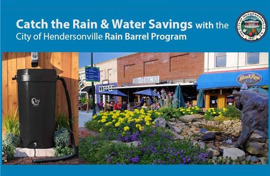 City of Hendersonville Continues Rain Barrel Program