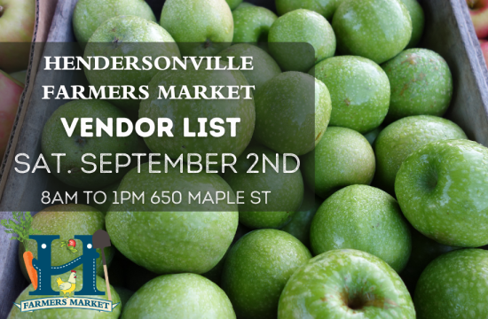 September 2nd Vendor List HFM