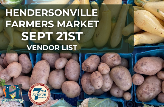 Vendor list for Sept 21st Hendersonville Farmers Market