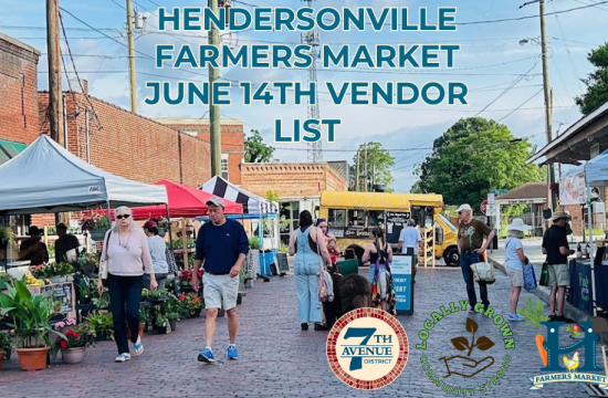 Vendor list for June 14th
