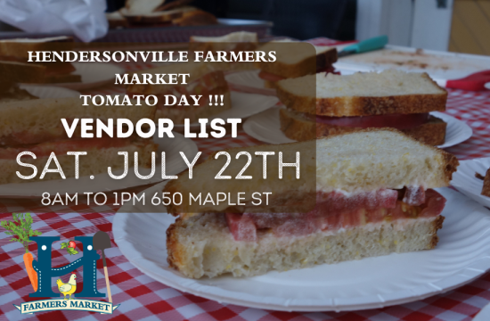 Tomato Day Vendor list