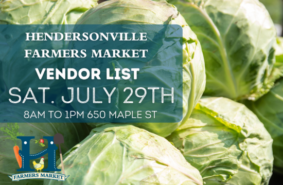 July 29th vendor list