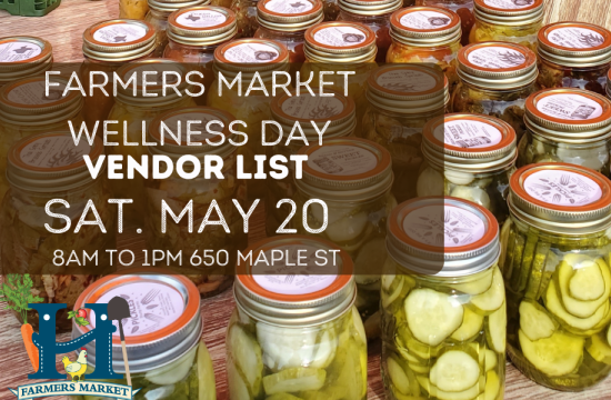 May 20th Vendor list