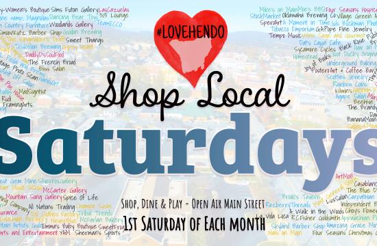 Love Hendo Shop Local Saturdays