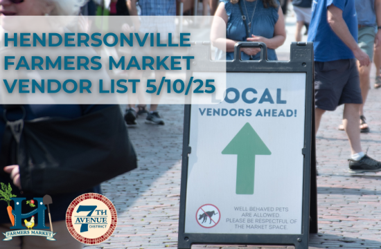 Vendor list graphic for May 10