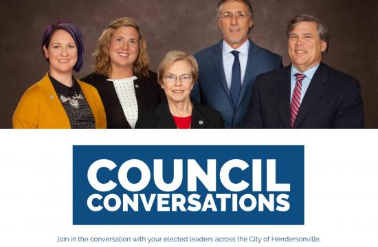 Council members smiling