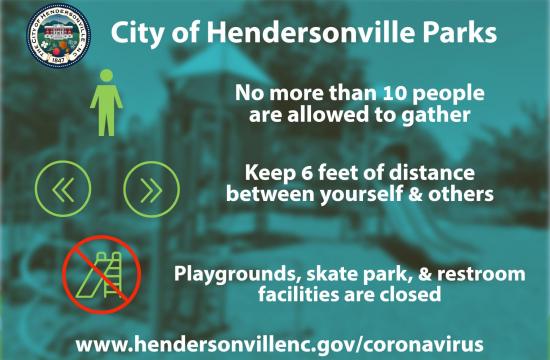 Parks Stay at Home graphic