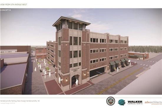 City Council Presented with First Look at Parking Deck
