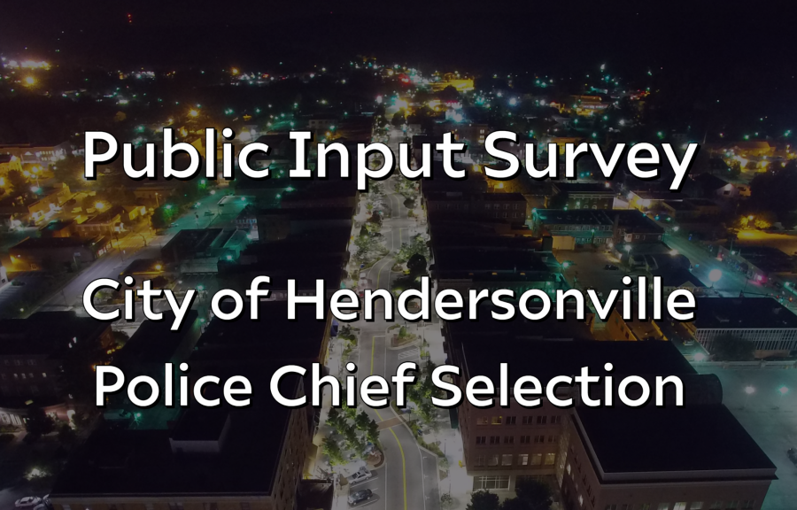 Police Chief Selection Process City Of Hendersonville Nc