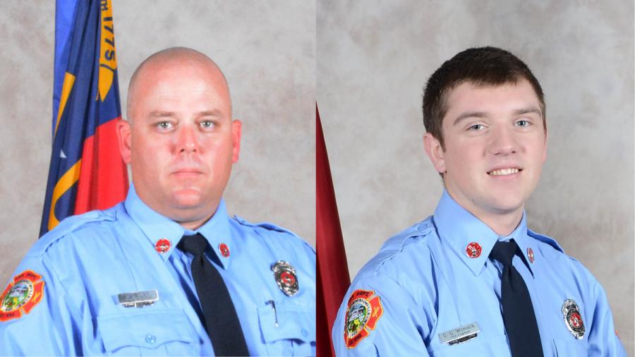 2 firefighters