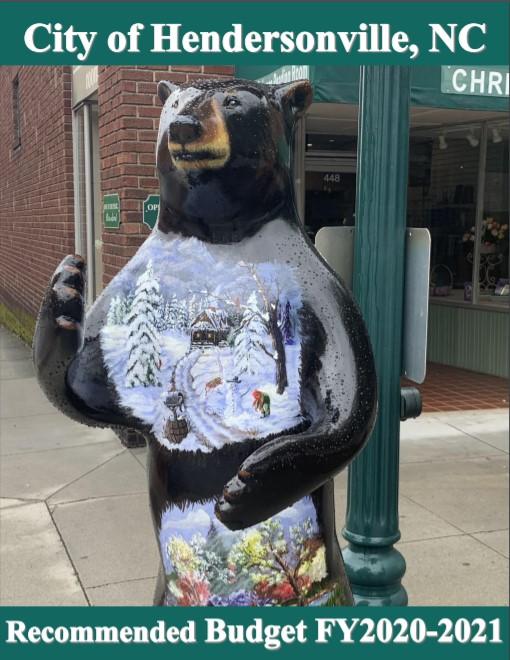 Photo of bear artwork