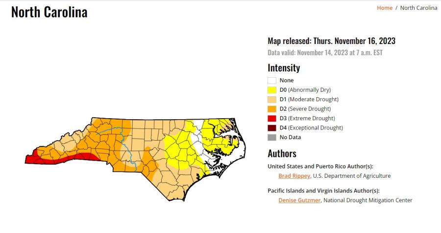 drought map