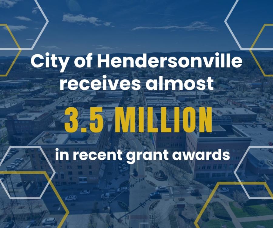 Aerial photo of the City of Hendersonville