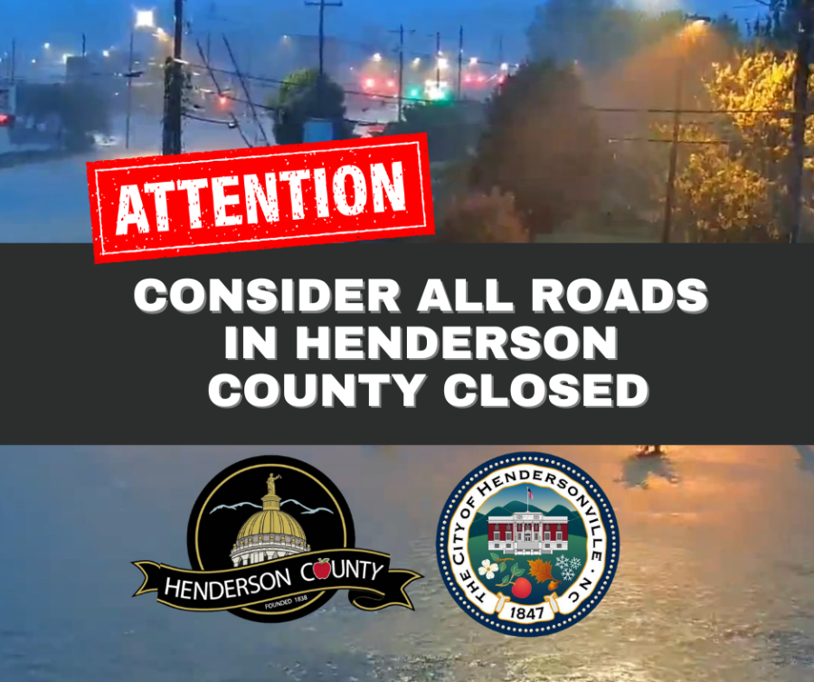 Henderson County & City of Hendersonville Issue Do Not Drive Alert