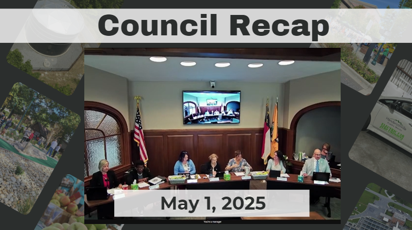 City Council members sit at dais. 