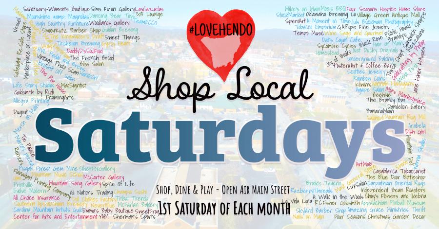 Love Hendo Shop Local Saturdays