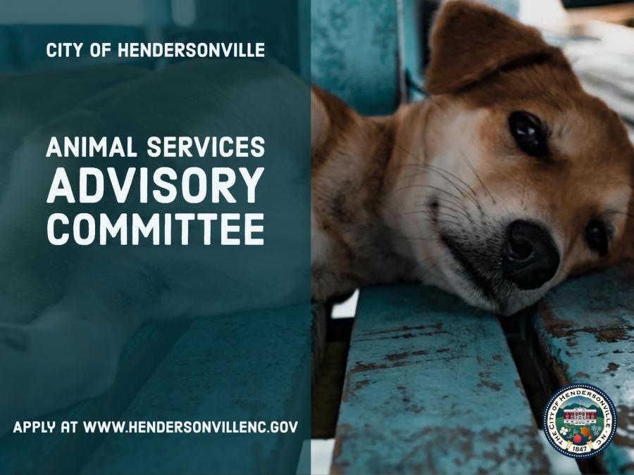 Animal Services Advisory Committee City of Hendersonville, NC