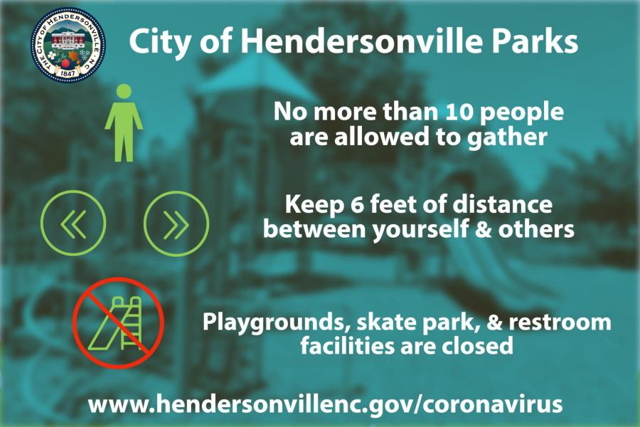 Parks Stay at Home graphic
