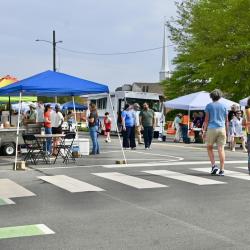 Street view of Hendo Earth Fest