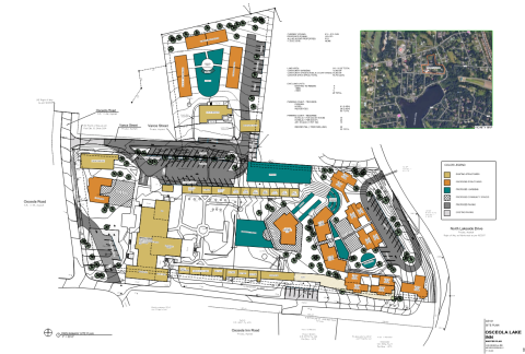 concept plan for Osceola Lake Inn