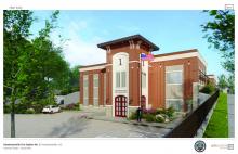 fire station rendering