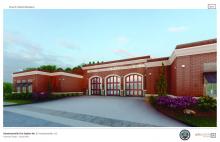 fire station rendering