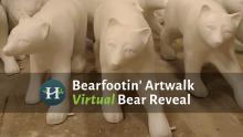 Image of Hendersonville Fiberglass Bears for Bearfootin Bear Reveal
