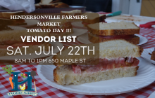 Tomato Day Vendor list