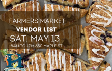 May 13th Vendor List