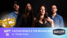 The Broadcast band with the date September 18