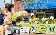 Fresh Cut Flowers at the market
